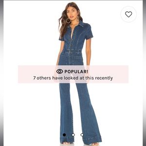 Show Me Your MuMu Denim Jumpsuit XS BNWT